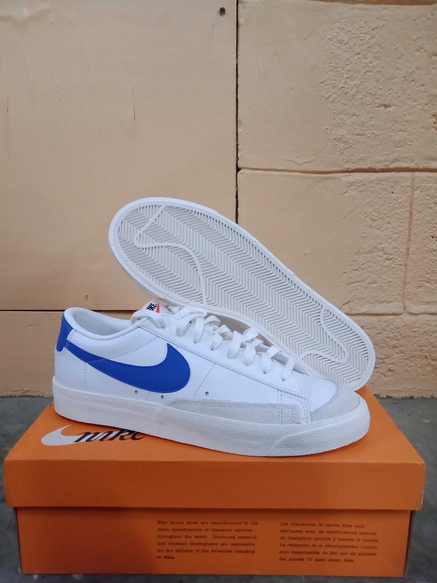 Blazer Jumbo 77 Low (WHITE BLUE)
