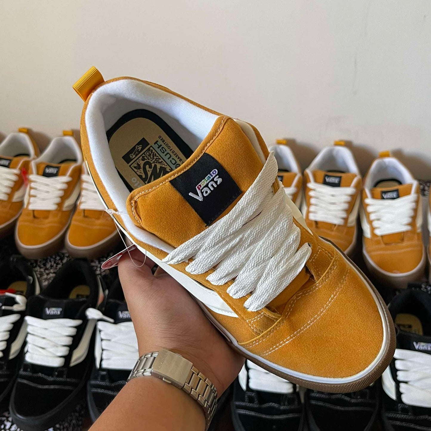 VANS KNU (HONEY YELLOW)