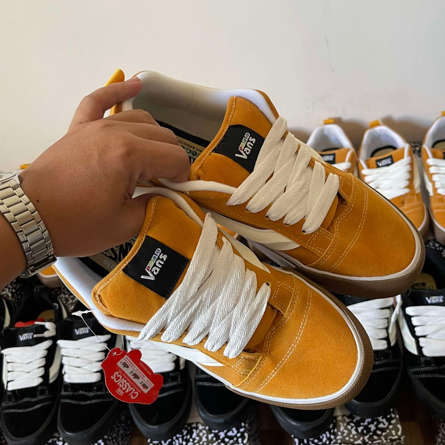 VANS KNU (HONEY YELLOW)