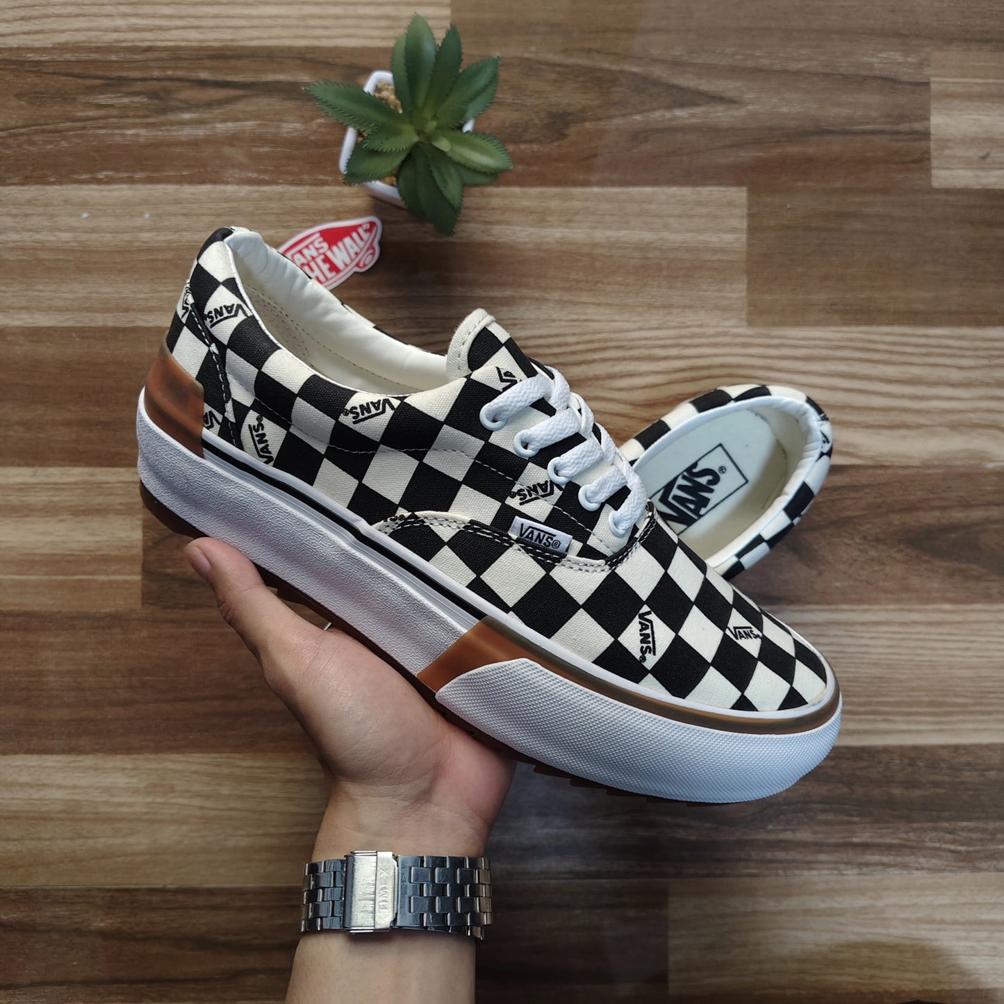 VANS OLD SKOOL STACKED (CHECKERED)