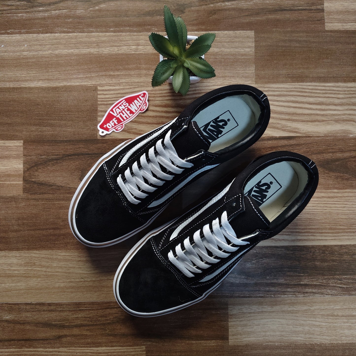 VANS OLD SKOOL STACKED (BLACK - WHITE)